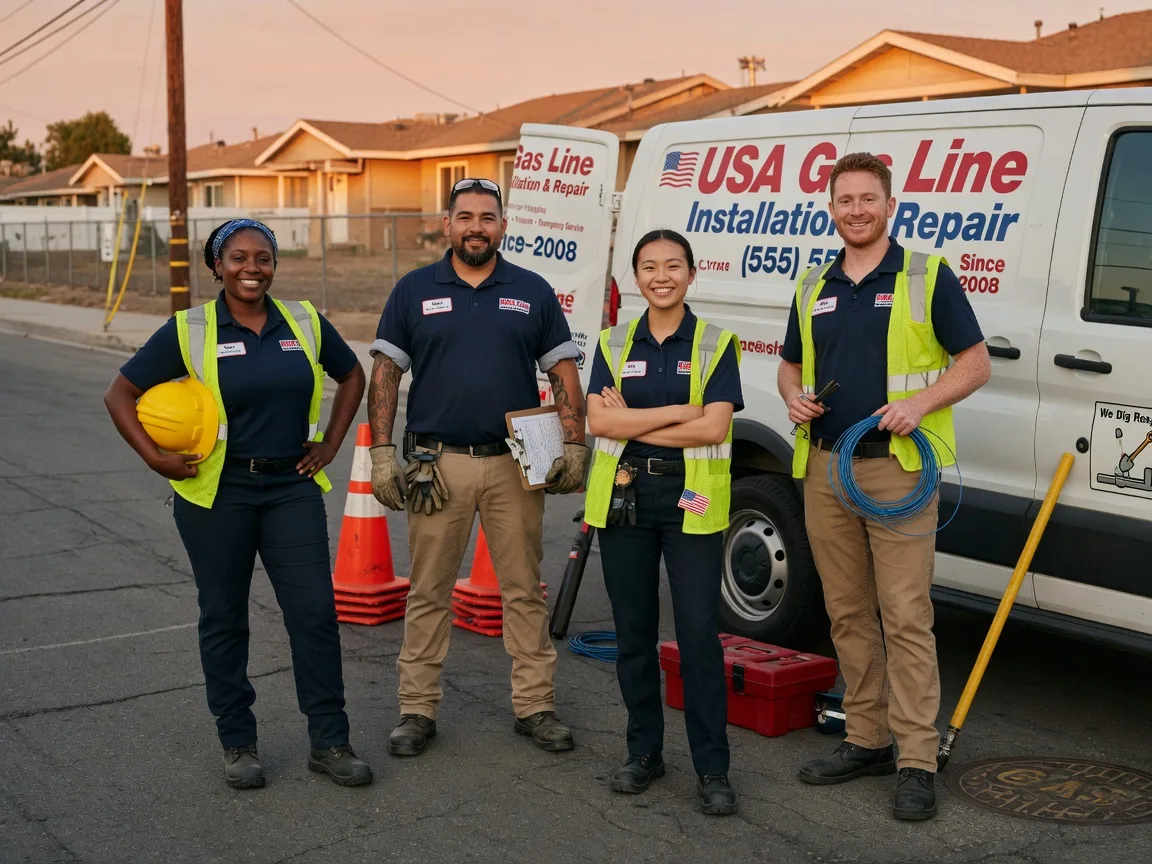 Gas Line Installation company in Saint Georges, DE